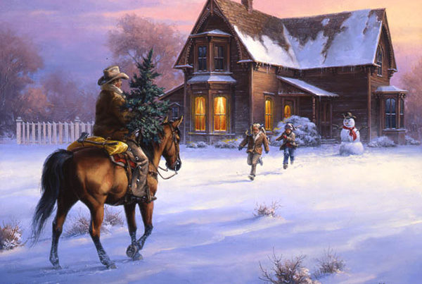 Jack Sorenson’s Paintings Capture the Simple Joy of Christmas