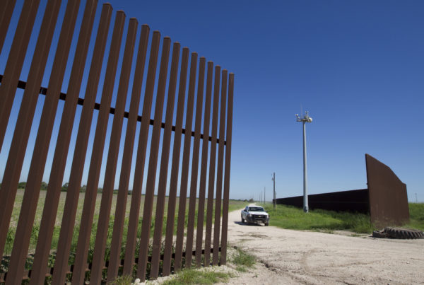 Sharp Drop In Border Apprehensions Could Signal A Change In Wall-Building Plans