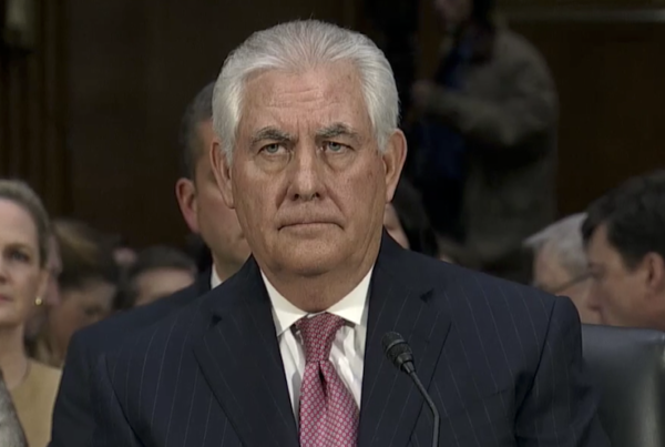 Trump Fires Secretary Of State Rex Tillerson