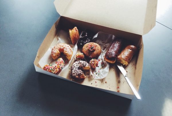 Typewriter Rodeo: Ode to the Break Room Donut