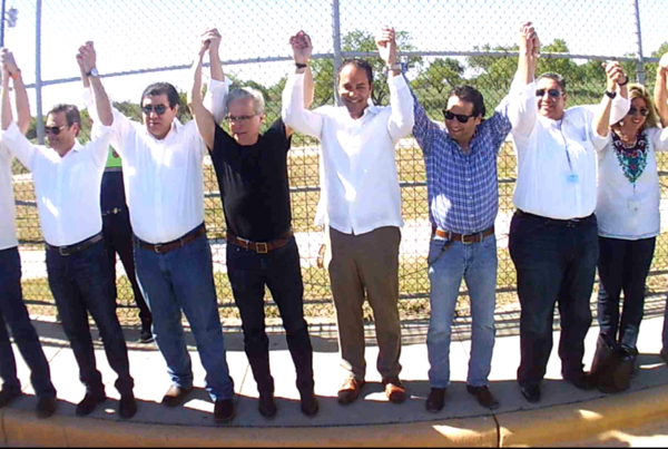 U.S. Reps Hurd And Castro Join Rally To Show Unity Between U.S-Mexico Communities