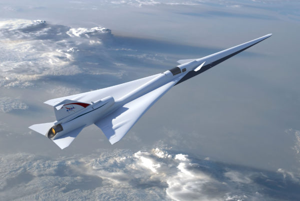 NASA Lowers The ‘Boom’ In Supersonic Travel