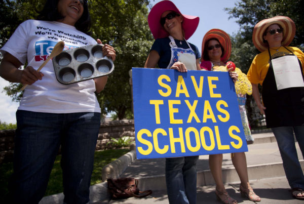 Senate Committee Says Massive Cut To Education Spending Is Part Of A Long-Term Remedy Plan