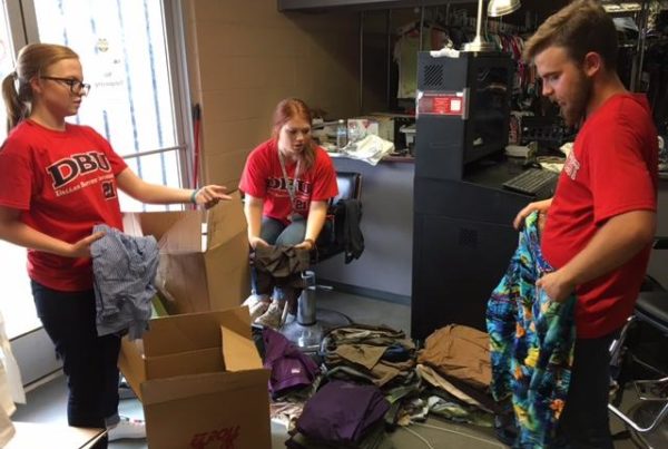Swapping Socials For Service Work: Dallas Baptist Freshmen Hit The Ground Running