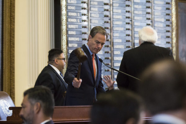 Will Joe Straus Keep The Speaker’s Chair In 2019?
