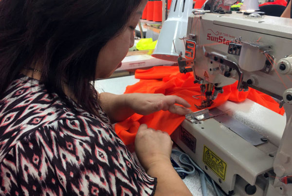 Made In America: Clothing And Textiles Sewn By Dallas Workers Who Are Visually Impaired