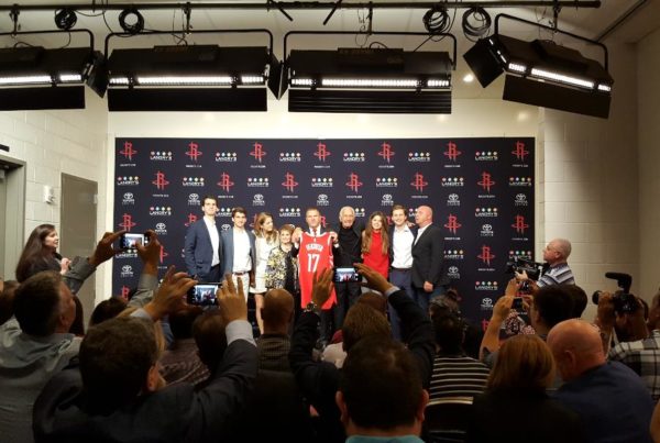 Rockets Formally Welcome New Owner Tilman Fertitta