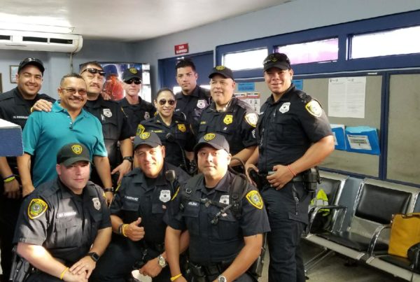 Just Months After Harvey, Houston Police Officers Are Helping In Puerto Rico
