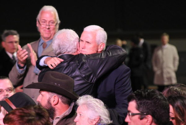 Mike Pence Visits Sutherland Springs: ‘We Will Not Be Overcome With Evil’