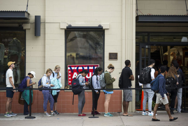 Who Decides Where Texans Cast Their Ballots?