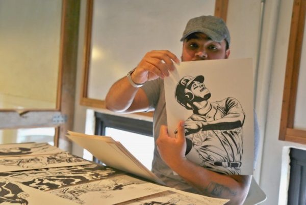 Drawing Inspiration From Turmoil; Sketching A Brighter Future