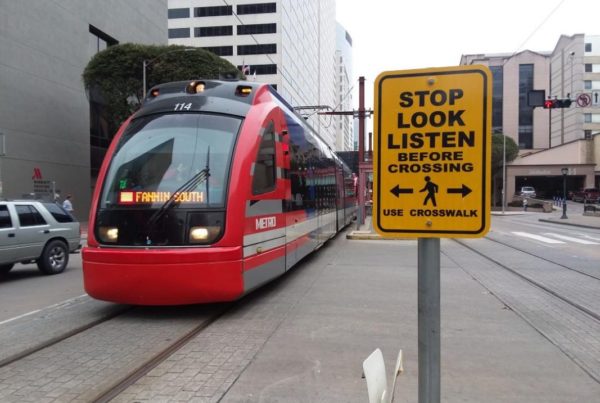 Houston Metro Works To Educate Drivers On How Not To Get Hit By A Train