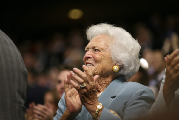 News Roundup: Before A Private Funeral Saturday, Former First Lady Barbara Bush Lies In Public Repose