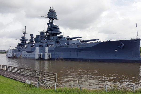 Congressman Ted Poe Campaigns To Save Battleship Texas