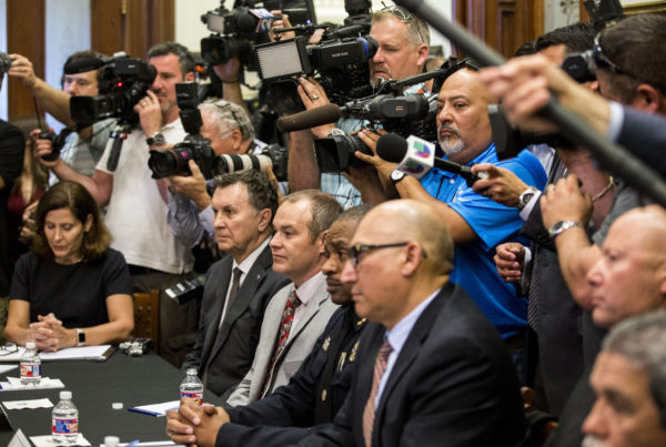What It’s Like Inside Gov. Greg Abbott’s School Safety Roundtables