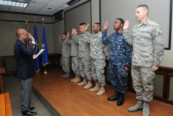 They Were Recruited Into The Military, But Non-Citizen Troops Now Face An Uncertain Future