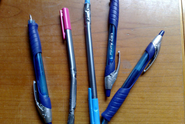 Typewriter Rodeo: A Well-Chewed Pen