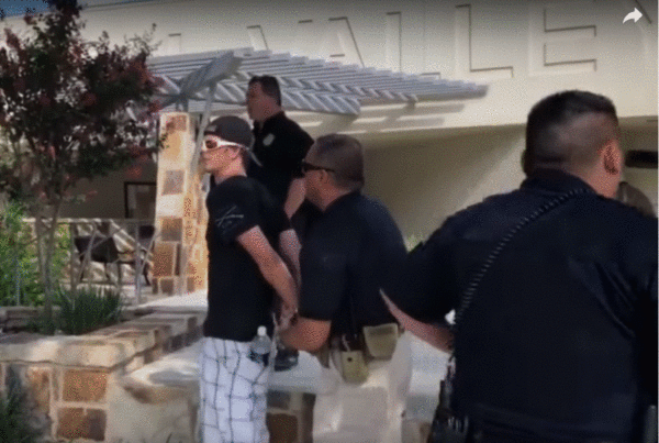 Protestors Confront Leon Valley Police And Officials Over Civil Liberties