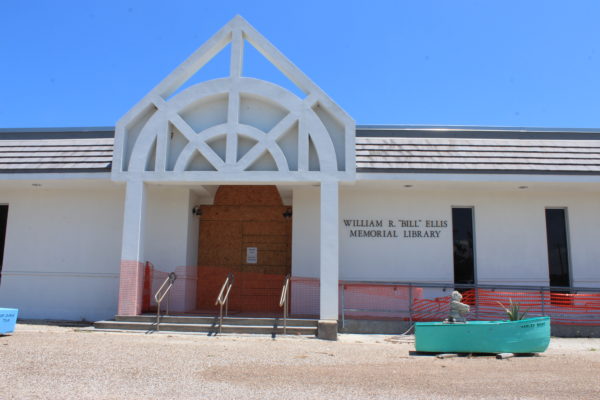 The Port Aransas Public Library has yet to be opened.