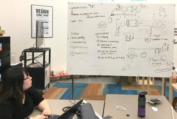 At Girls-Only STEM Camp, Students Build Stuff For A Better World — And Their Confidence