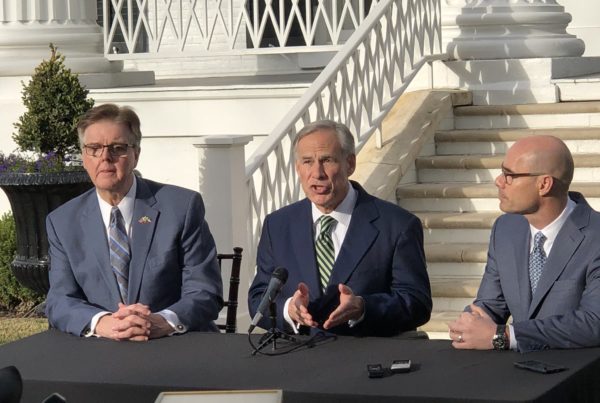 Top Texas Lawmakers Present A United Front Early In The Legislative Session