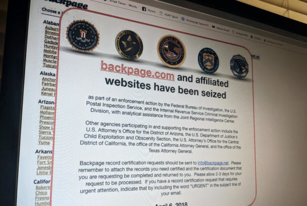 Human Trafficking In Texas: Selling Sex Online