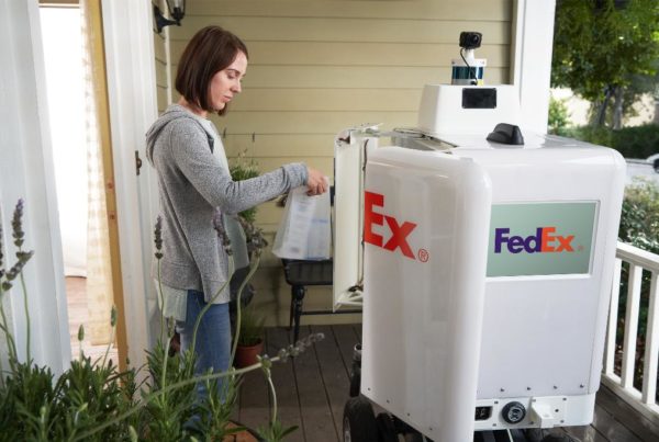 Waiting For A Package? FedEx’s Sidewalk Bot May Be The One To Deliver.