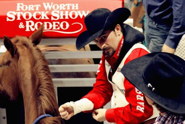 At Fort Worth Stock Show, Pro Rodeo Cowboy Juggles Risk And Reward