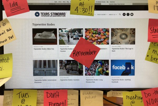 Typewriter Rodeo: Sticky Notes