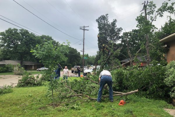 One Denton Church Mobilizes When Even Small Storms Roll Through