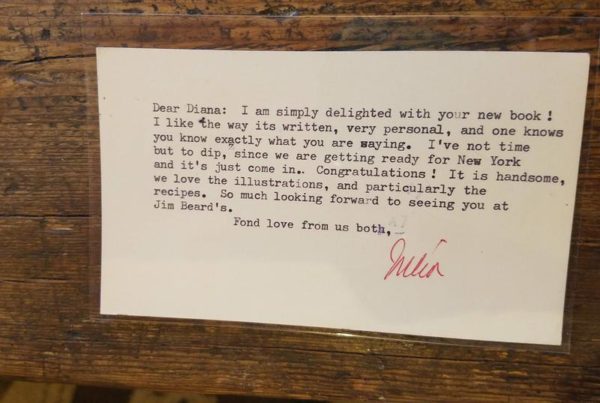 Diana Kennedy Collection: ‘If Something Happened To Me, What Would Happen To All These Things?’