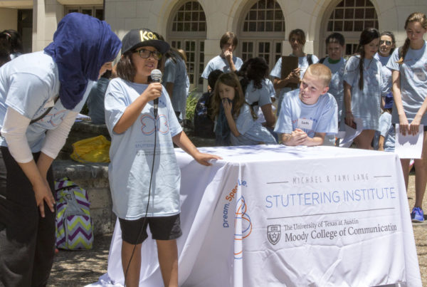 A Summer Camp Where Kids Learn To Transcend Stuttering, Not Cure It