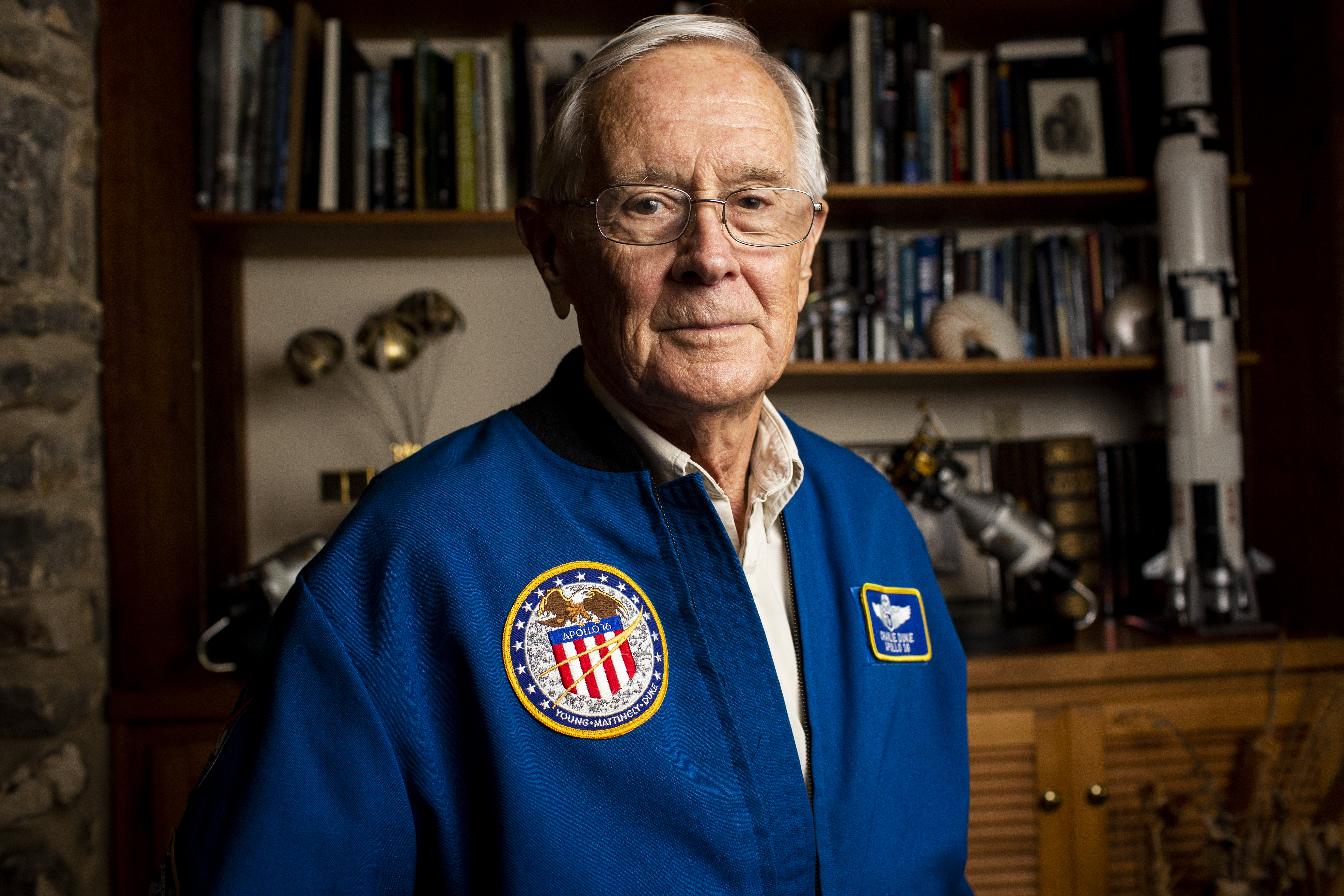 Former Apollo astronaut Charlie Duke