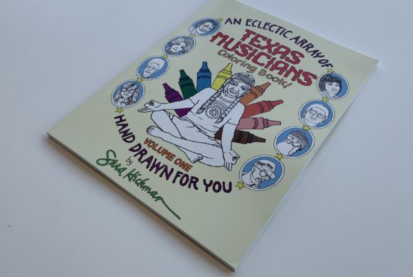 Sara Hickman’s New Coloring Book Celebrates Texas Musicians