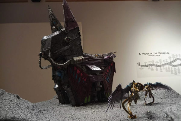 El Paso Sculptor Reimagines Mesoamerican History With A Sci-Fi Twist