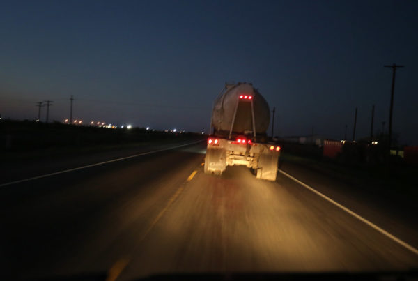 As The Energy Boom Moves West, Drivers Face More Danger On The Roads </h1>
