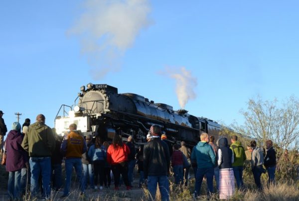 Renovated ‘Big Boy’ Locomotive Chugs Its Way Through West Texas
