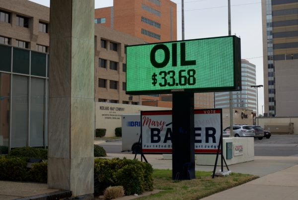 Permian Basin Oil Workers Face Possible Bust As Global Oil Markets Crash