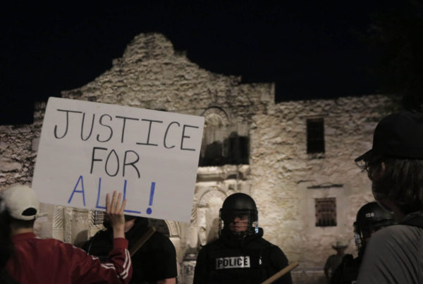 In Texas Cities, Protests Over Police Violence Lead To Clashes