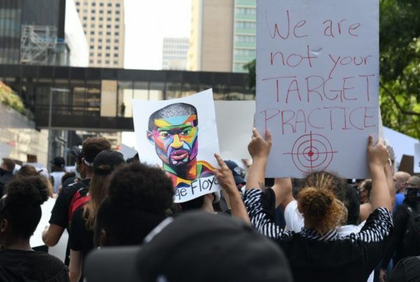 Rappers, Elected Officials Join Family Of George Floyd In Downtown March
