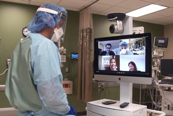 How Tech Connects Staff, Families And Isolated COVID-19 Patients At Parkland Hospital