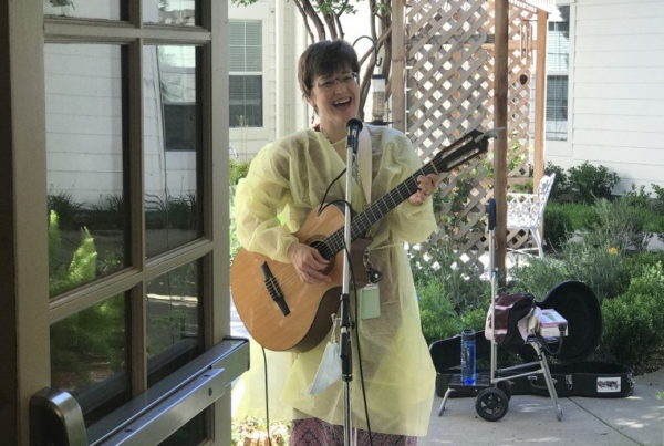 Porch Concerts For A Patient On The Cusp Of 100