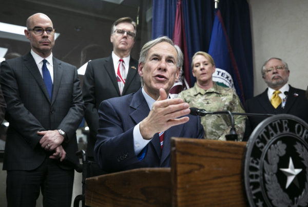As Republican Convention Kicks Off, Greg Abbott Addresses State Shutdown Rumors
