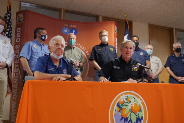 Greg Abbott Tours Storm Damage; A Special Election Is Set For Pat Fallon’s State Senate Seat