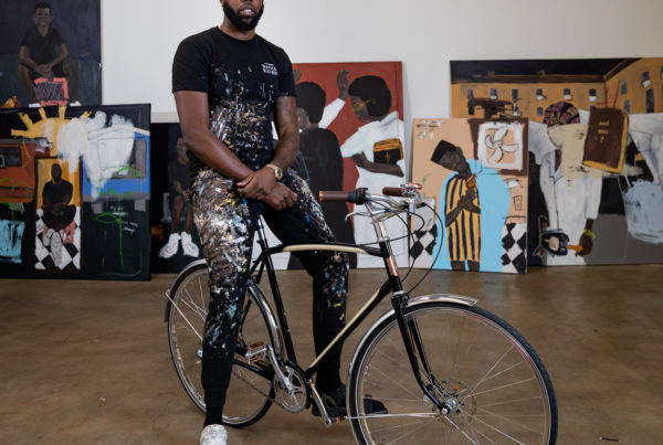 On Canvas And In The Sky, Jammie Holmes’ Art Celebrates Black Lives