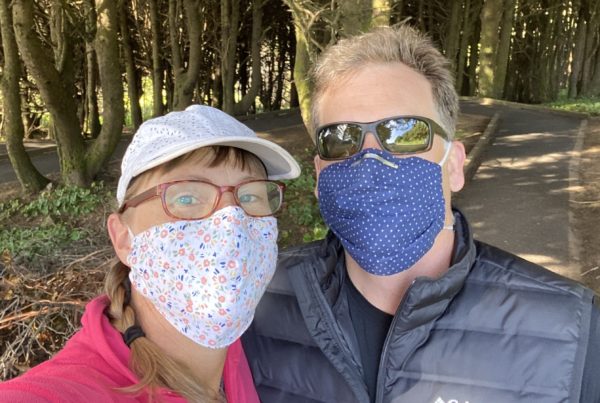 My Mask: This Mom Of Seven Plans To Someday Make A Quilt With Her Mask-Making Scraps