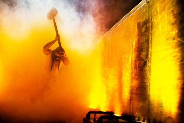 LISTEN: This Is What A Dumpster Fire Sounds Like.