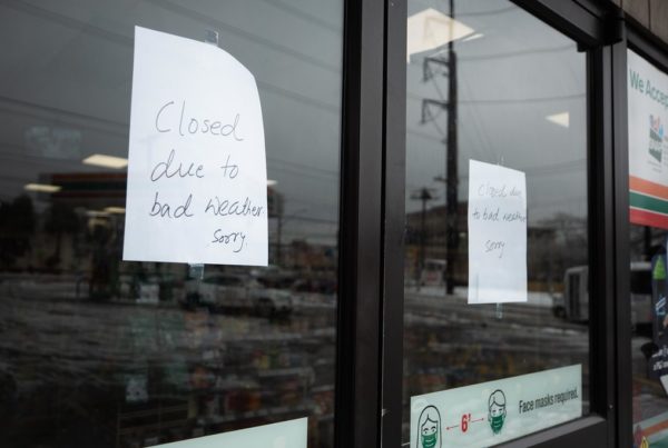 Measuring The Economic Impact Of This Week’s Storm