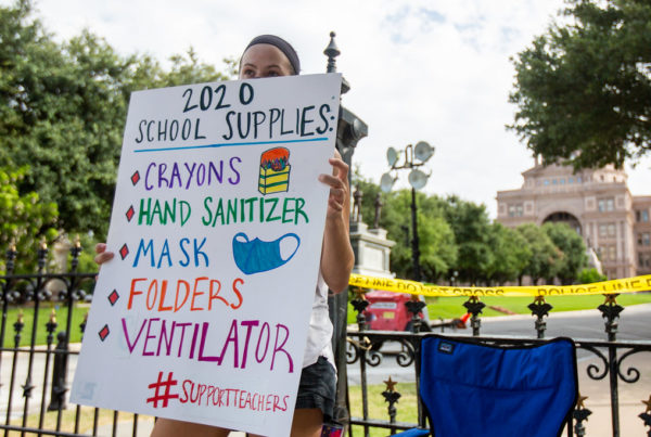 Texas Teachers Want Full Access To COVID-19 Vaccines Now