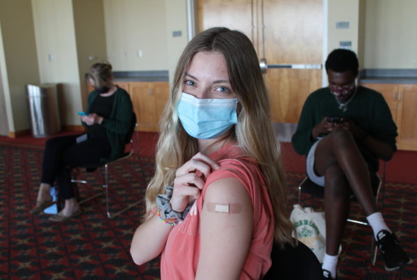 COVID-19 Vaccinations Continue At Texas Tech Amid Pause Of Johnson & Johnson Shot